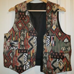 Vintage Patterned Vest